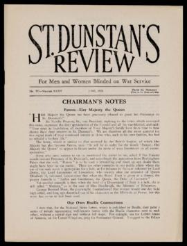 St Dunstan's Review No 395