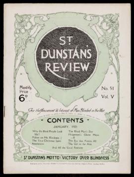 St Dunstan's Review No 51