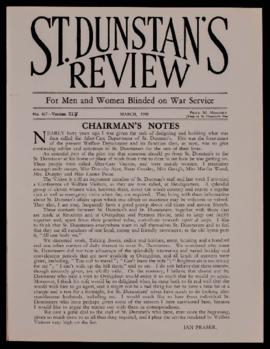 St Dunstan's Review No 457