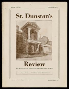 St Dunstan's Review No 38