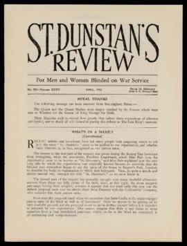 St Dunstan's Review No 393