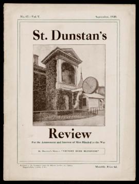 St Dunstan's Review No 47