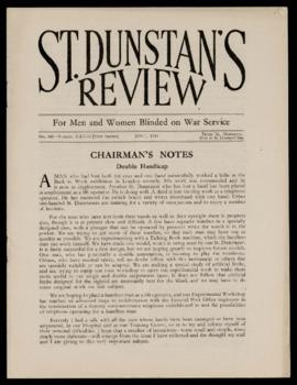 St Dunstan's Review No 308