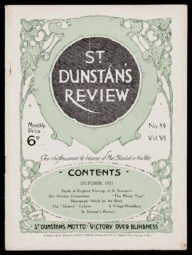 St Dunstan's Review No 59