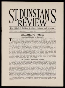 St Dunstan's Review No 273