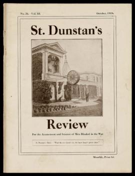 St Dunstan's Review No 26