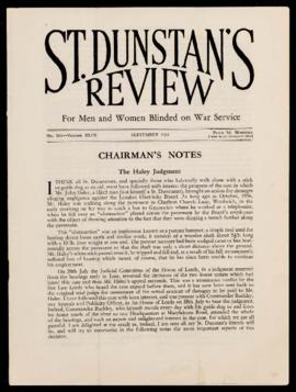 St Dunstan's Review No 546