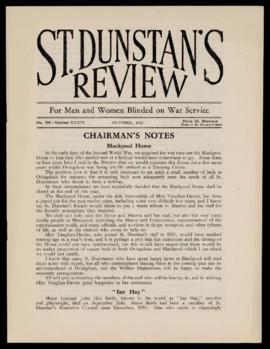 St Dunstan's Review No 398