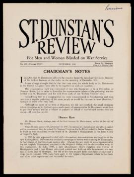 St Dunstan's Review No 498