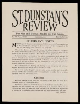 St Dunstan's Review No 378