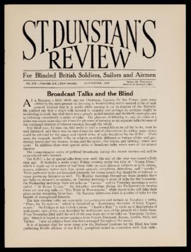 St Dunstan's Review No 213