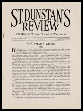St Dunstan's Review No 545