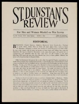 St Dunstan's Review No 326