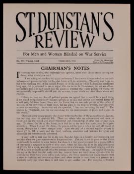 St Dunstan's Review No 456