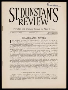 St Dunstan's Review No 520