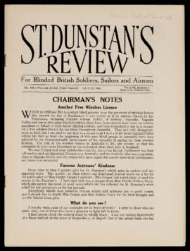 St Dunstan's Review No 195
