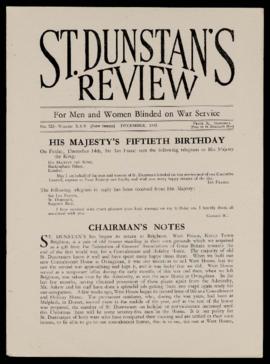 St Dunstan's Review No 323