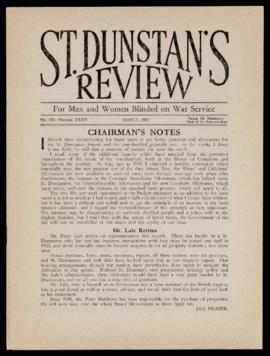 St Dunstan's Review No 392