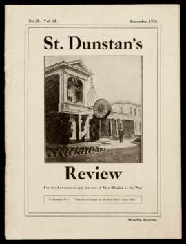 St Dunstan's Review No 25