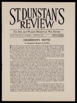 St Dunstan's Review No 313